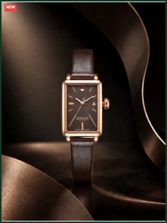 Vintage Women\'s Genuine Leather Watch Square Dial Japanese Quartz Waterproof main image 4